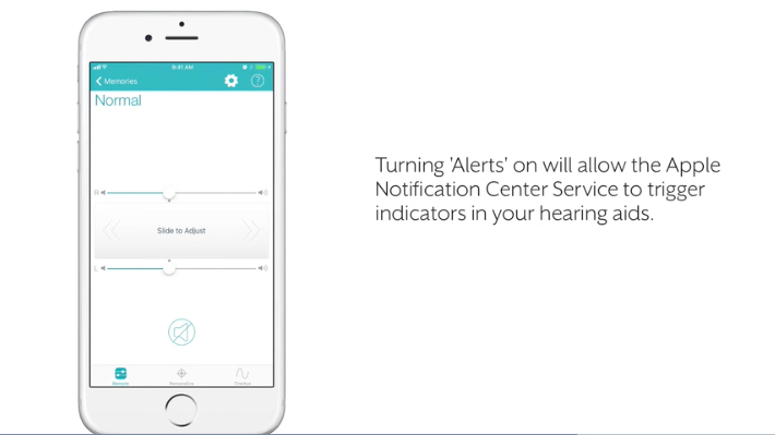 Apple notification center service alerts